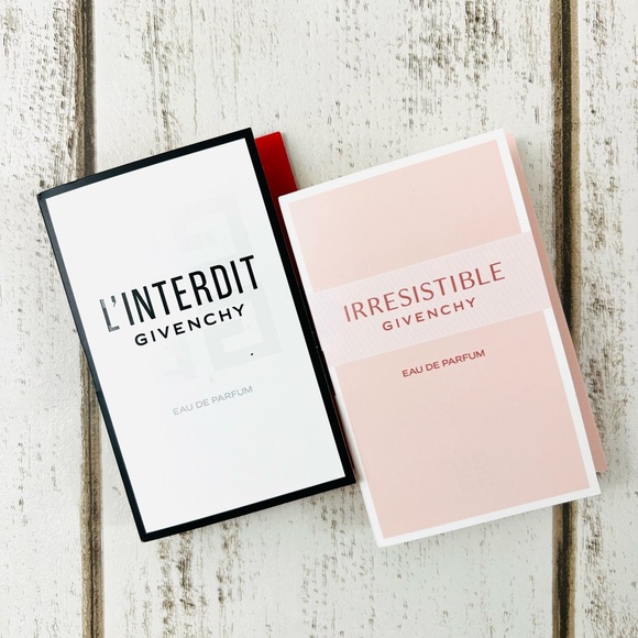 Givenchy Other - Givenchy Irresistible & L’inderdit Parfume Sample Spray Bundle